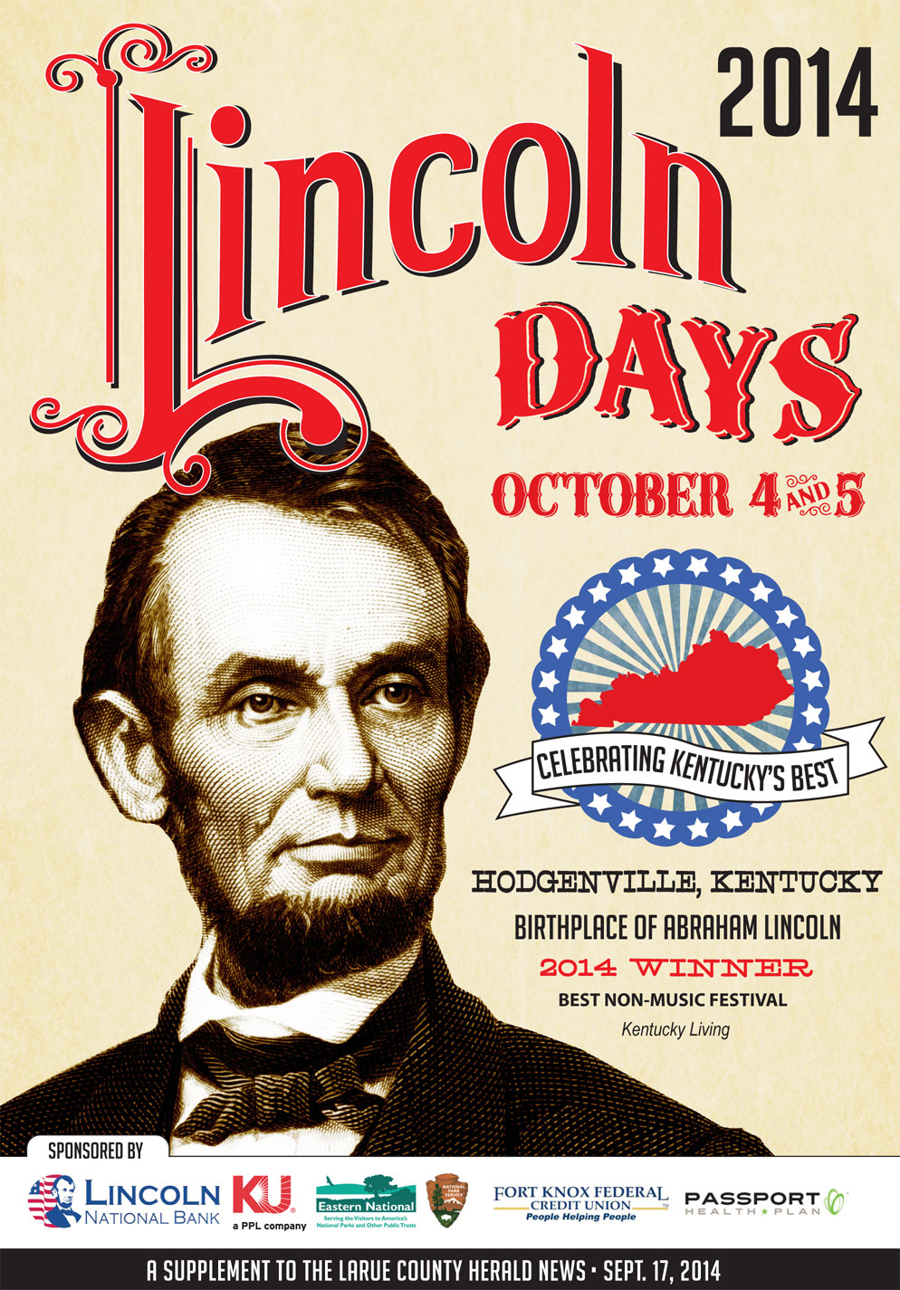 Lincoln Days Celebration, Inc. Celebrating the life of the sixteenth